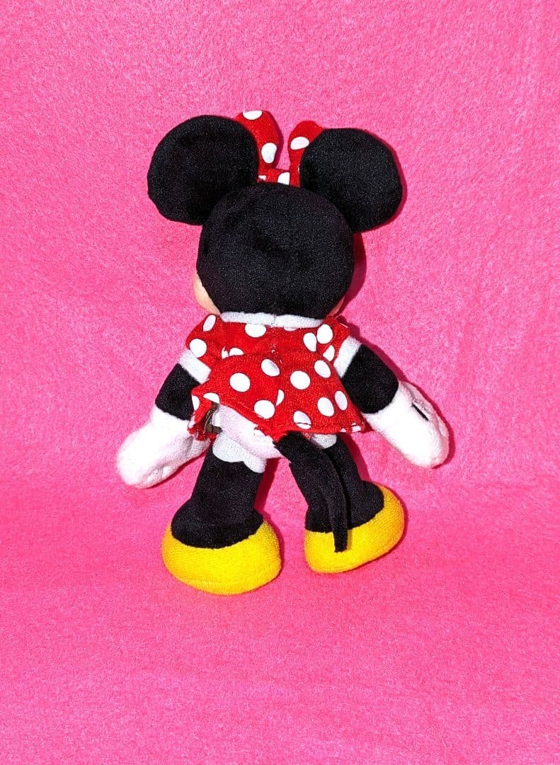 ♡美品♡ディズニー♡ミッキー＆ミニー♡ぬいぐるみマスコット＆ぬいぐるみピンバッジ