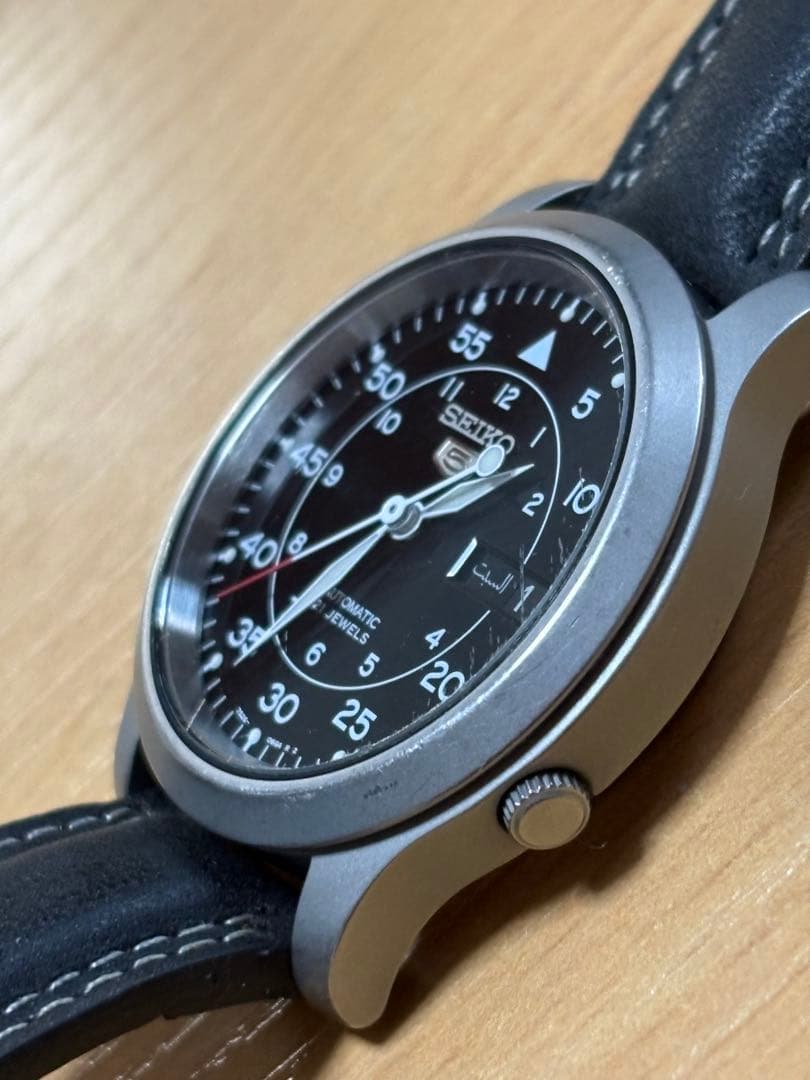 SEIKO Five 希少アラビア語カレンダー　7S26-0350