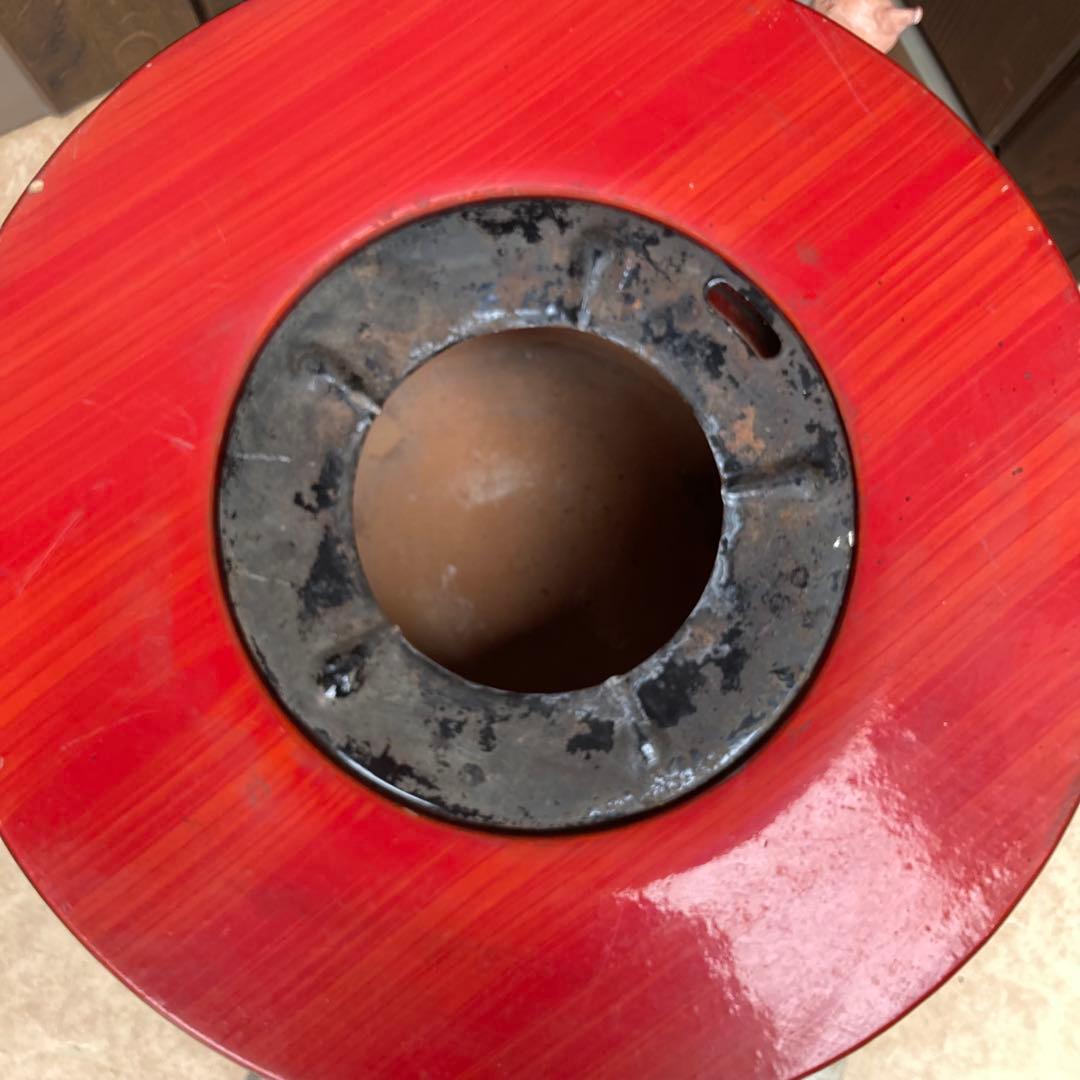 【昭和レトロ】金華煉炭火鉢 煉炭 ウロコボシ　古家具　キンカ