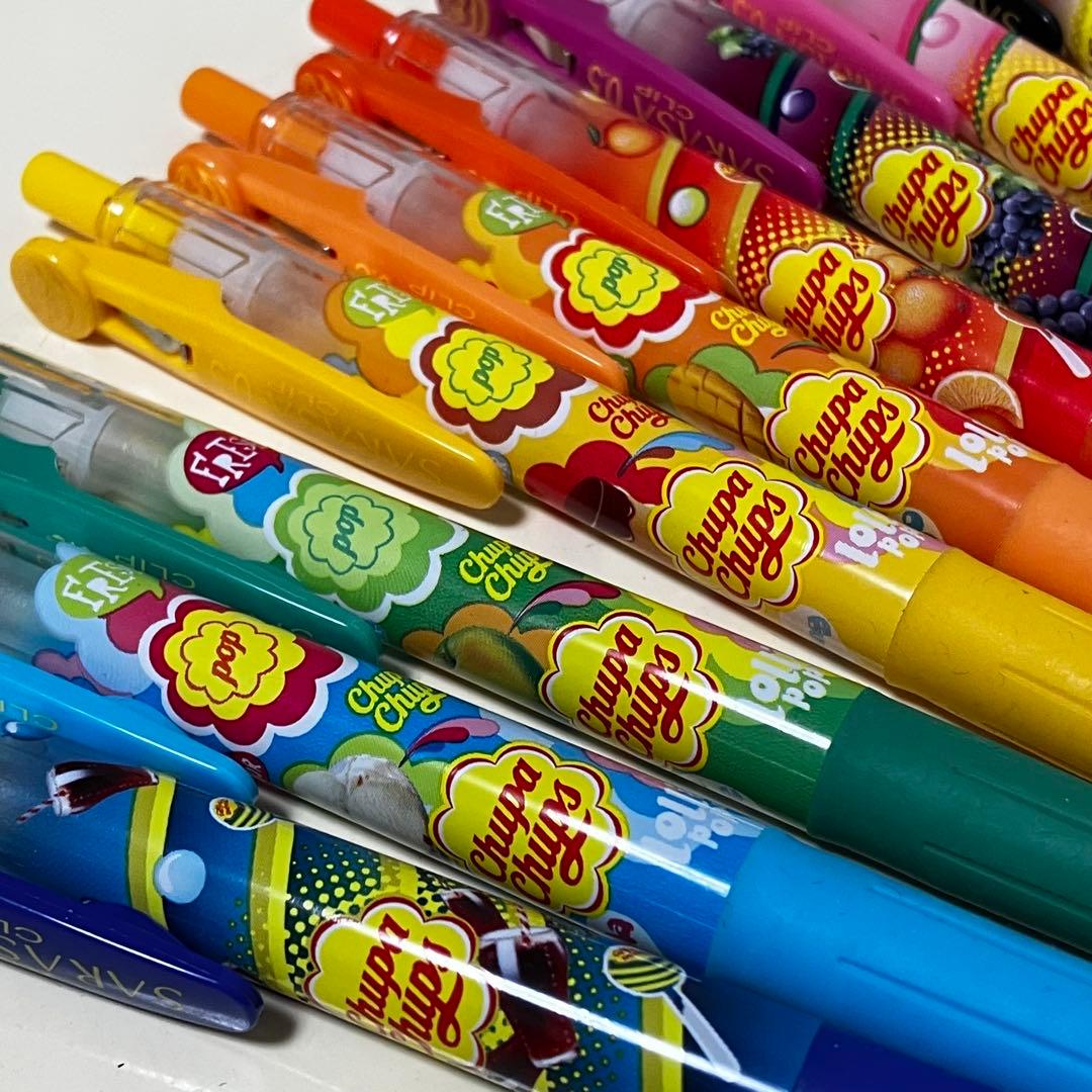 チュッパチャプス　サラサ　ボールペン　SARASA