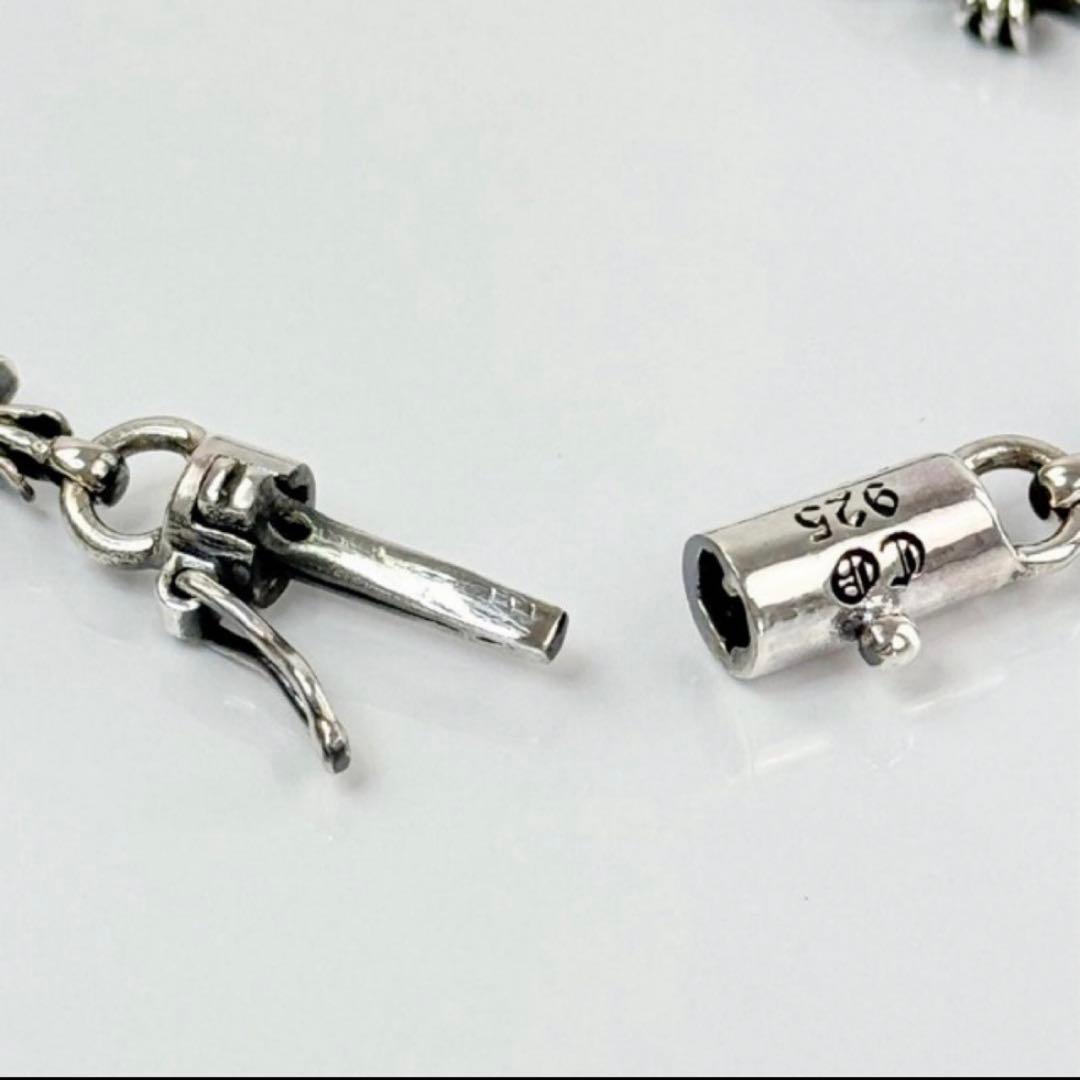 【即発送】クロス メンズ シルバー 925 ブレスレット