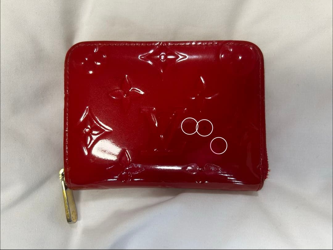 Louis Vuitton 赤 ケース　M90202