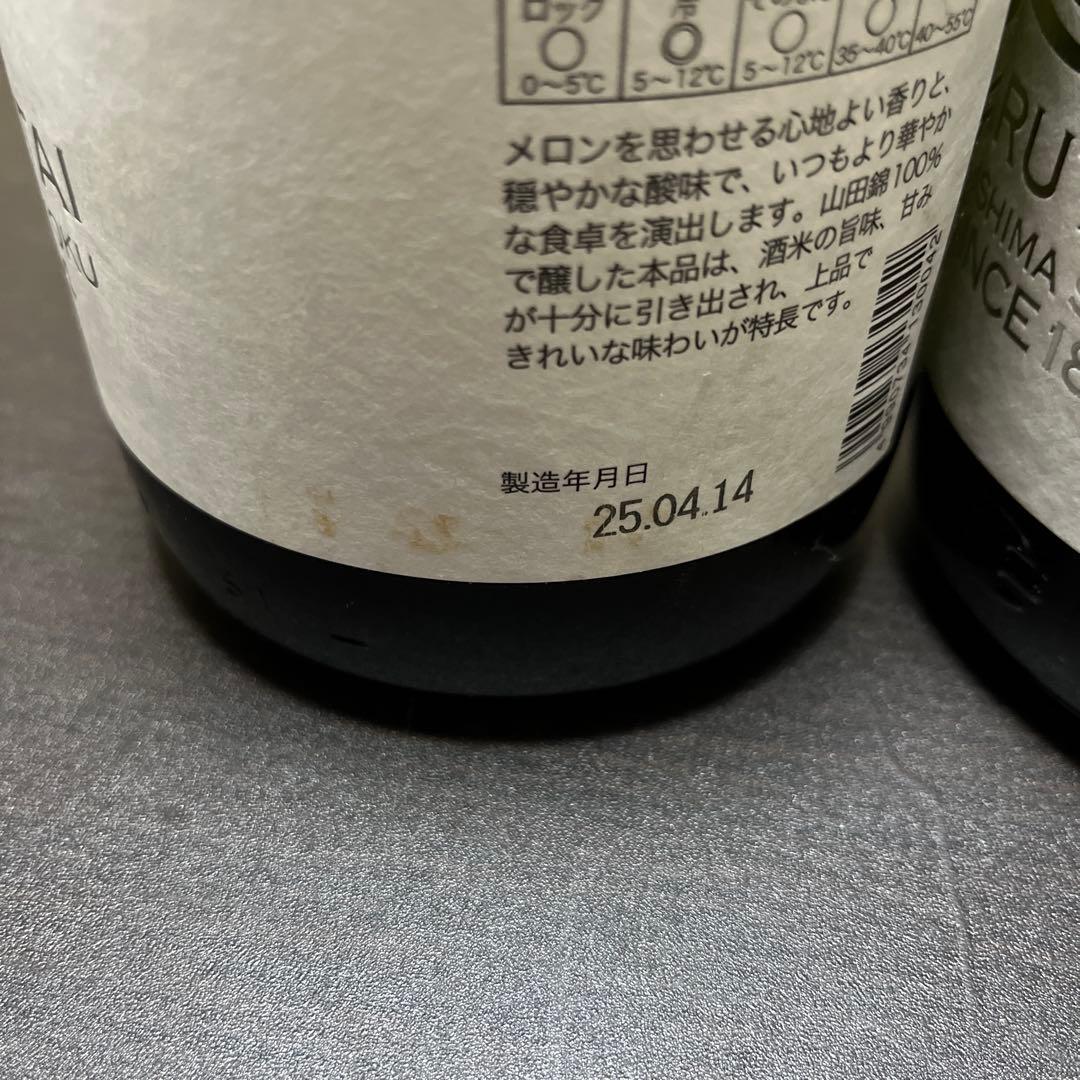 鳴門鯛 純米吟醸　巴　日本酒 1800ml 3本セット　未開封 ラベルに汚れ有り
