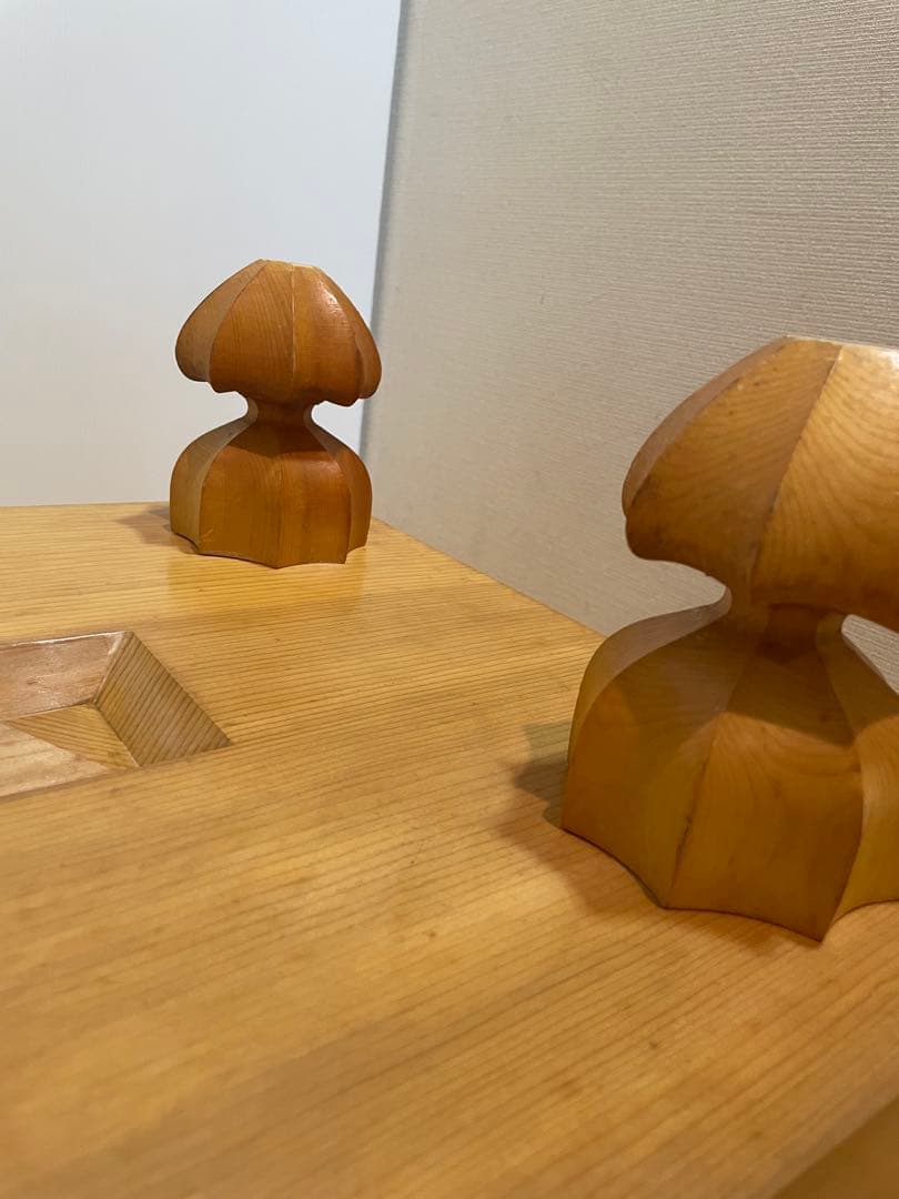 囲碁盤セット　厚み20.5cm 桐箱付き