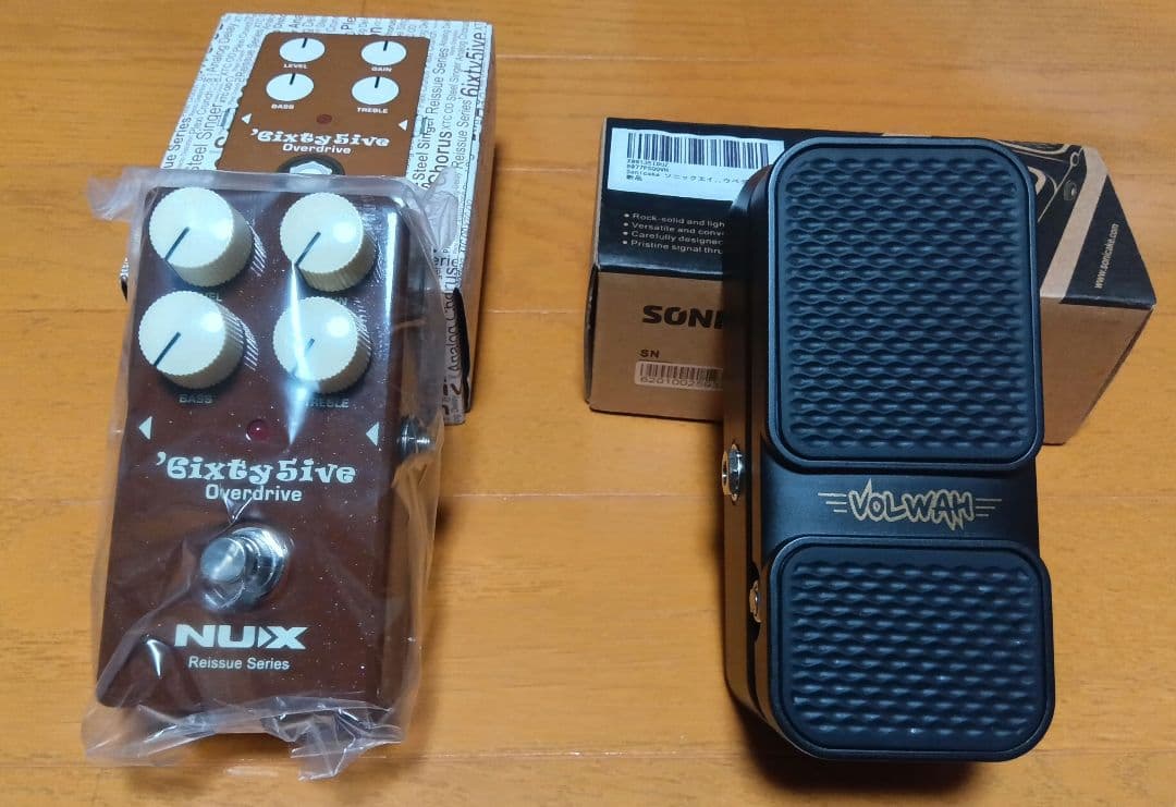 ギター NUX sixtyFive Overdrive SONICAKE Volwah