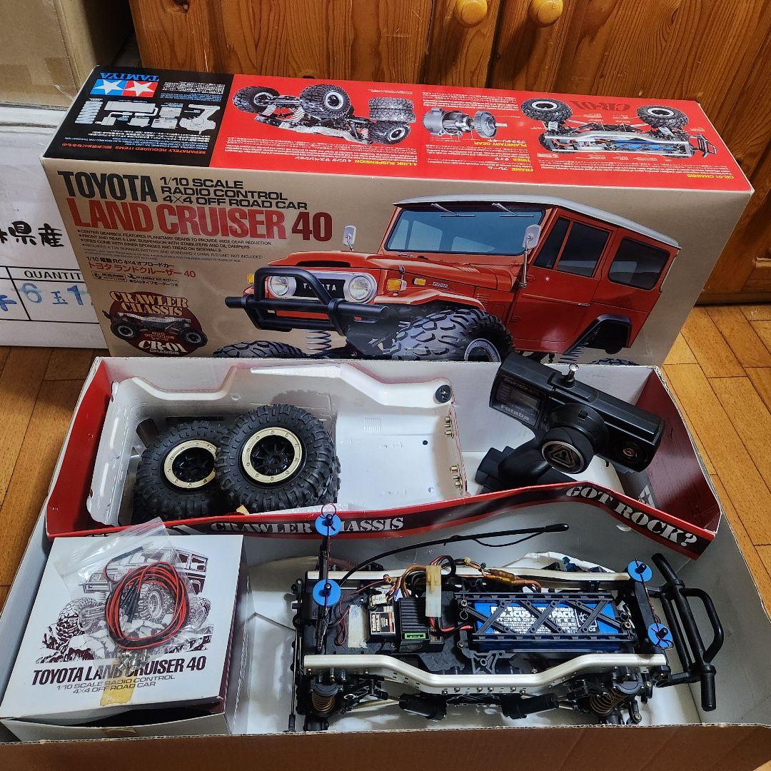 タミヤ CR-01 フルセット　ランクル　箱付　　ラジコン　cc-01cc-02