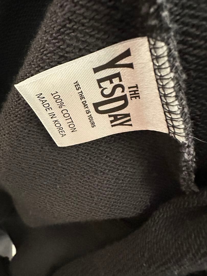 マウスラビット　パーカー　イェソン　チャコール　韓国　YESTHEDAY