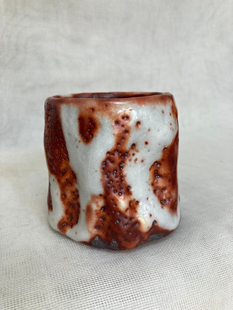 美濃焼／小林武春湯呑／湯65