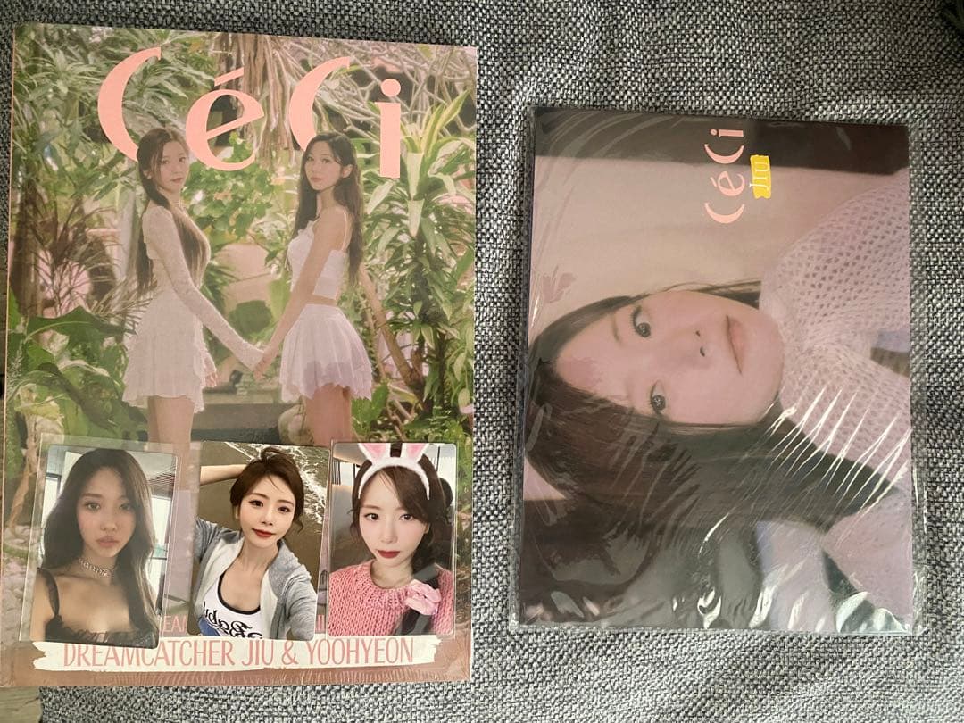 Céci magazine Dreamcatcher JiU Yoohyeon