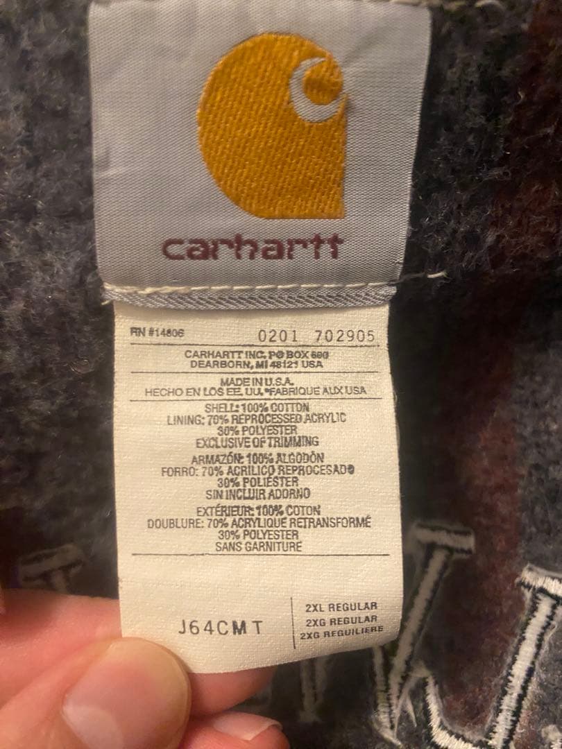 B*e様 j64cmt Carhartt ミリライト・アイアンワーカーズ