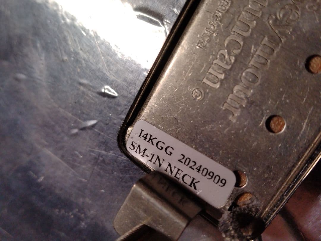 N*A様 フェンダー　ヴィンテージデュオソニックネック　コンポーネントギター