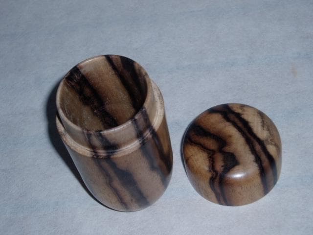 黒柿「長棗no-20」磨き仕上げ