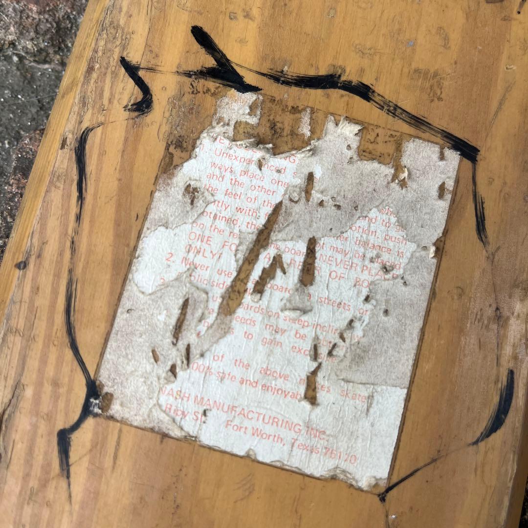 ビンテージスケートボード NASH GOOFY FOOT 60s 70s レア物