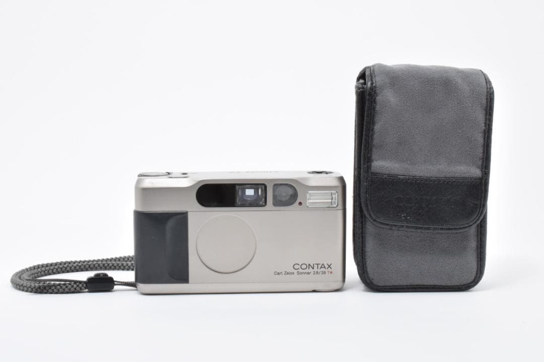 美品 CONTAX T2 カールツァイス チタン フィルムカメラ