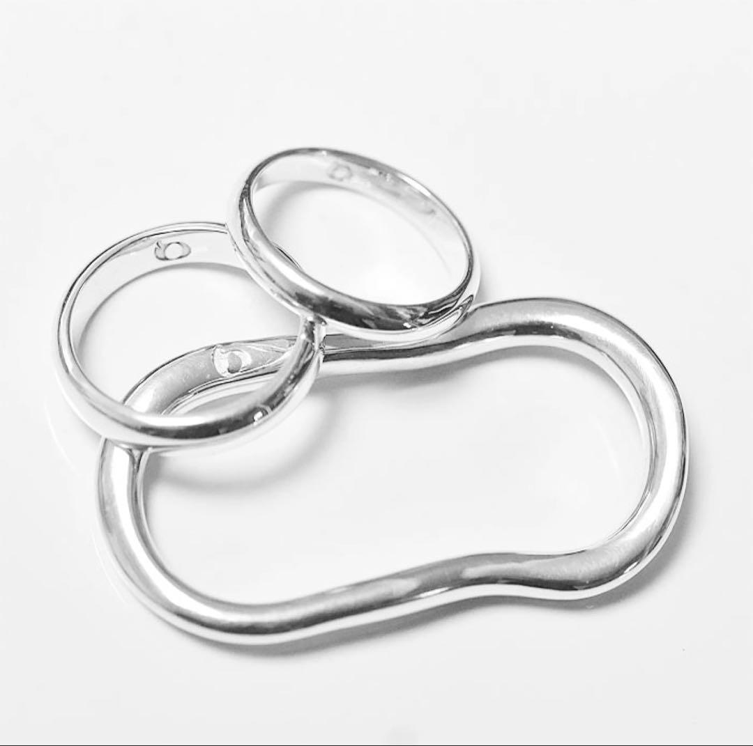 STORY Oggi 掲載BULBSダブルリング ダブルフィンガーリング