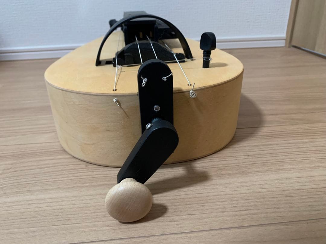 ハーディ・ガーディ hurdy gurdy ヨーロッパ　手作り古楽器 民族楽器