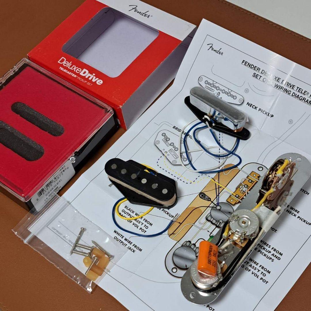 工房製作個性テレキャスター　Fender Deluxe Drive搭載