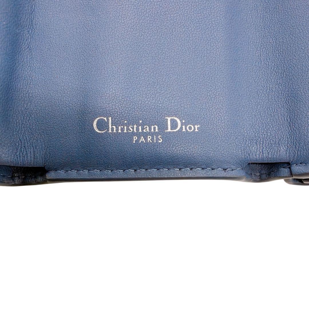 ディオール 30モンテーニュ コンパクトウォレット 三つ折り財布 美品 お買い得