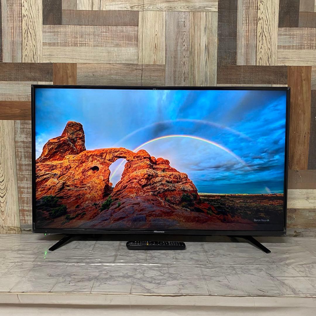 たかさん専用全国送料込ハイセンス43型液晶テレビ外付けHDD裏番組録画対応