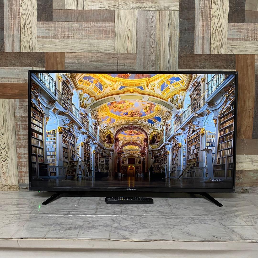 たかさん専用全国送料込ハイセンス43型液晶テレビ外付けHDD裏番組録画対応