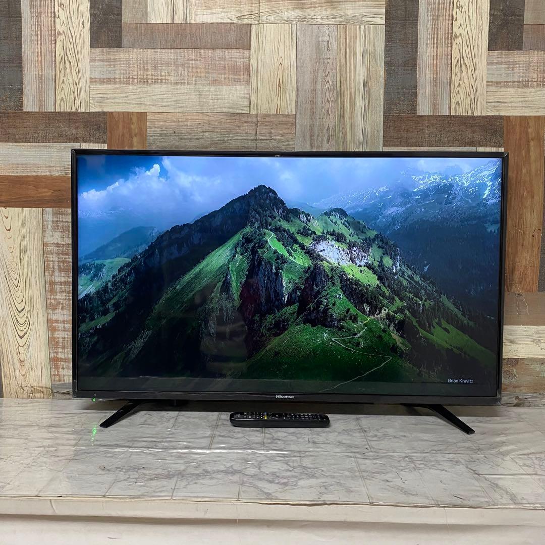たかさん専用全国送料込ハイセンス43型液晶テレビ外付けHDD裏番組録画対応