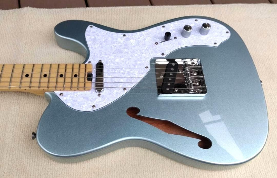 ✨新品未使用✨アリア テレキャスター シンライン ブルーメタリック