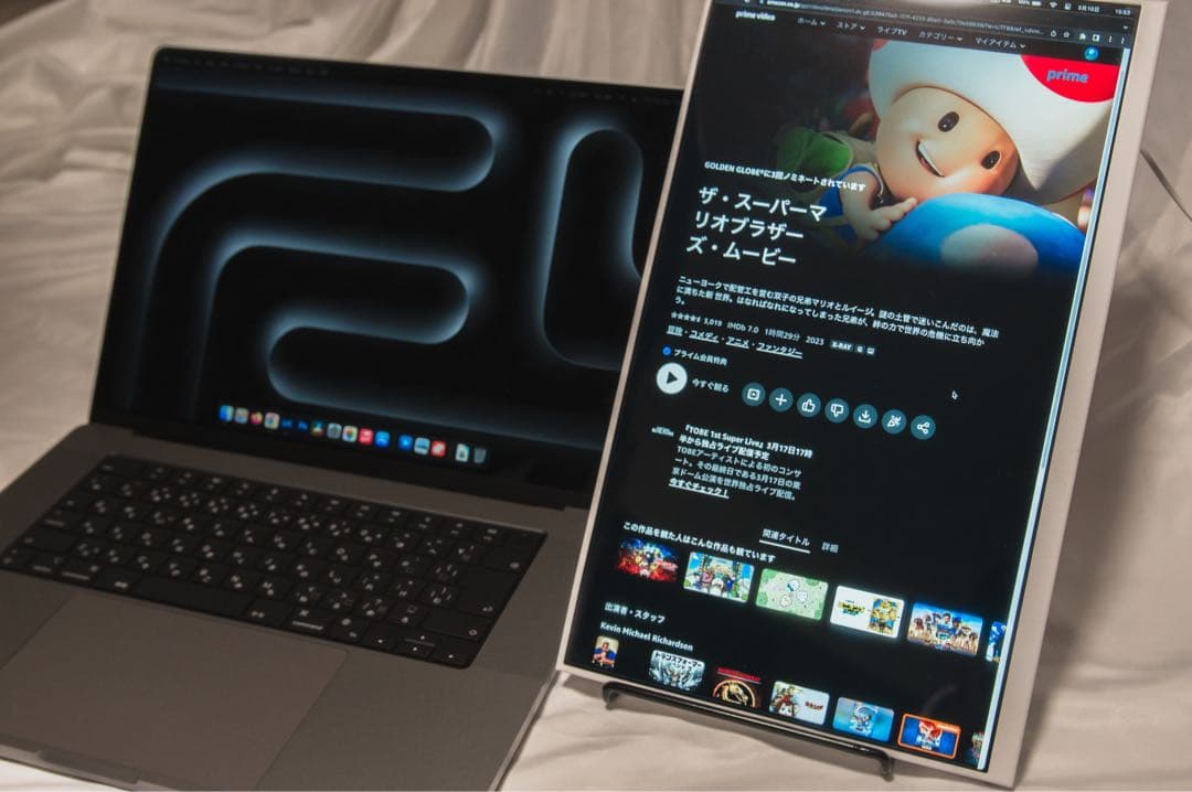 BOE DIYモバイルモニター 15.6インチ4Kゲーム用ポータブルディスプレイ