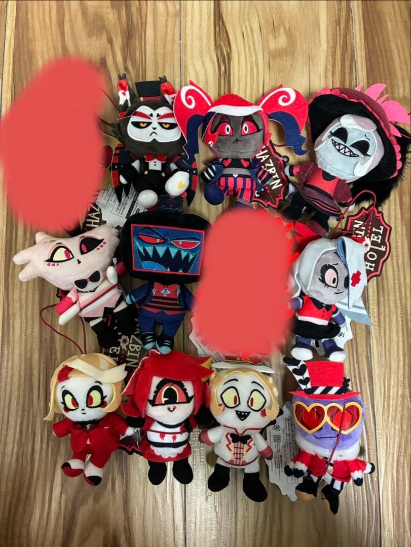 【ラウンドワン限定】ハズビンホテルへようこそ おすわりマスコット　10種セット