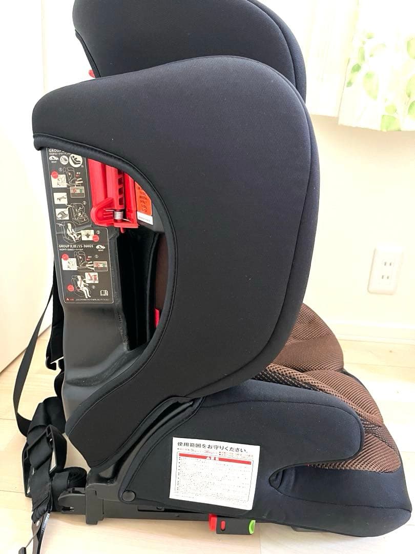 Smart Angel　ハーネスジュニアFIX　ISOFIX　ブラウン