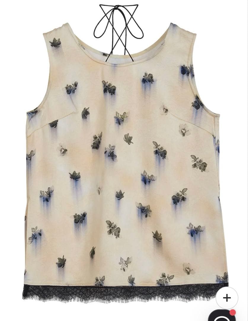 (*)様 CLARA SATIN TANK TOP アメリ