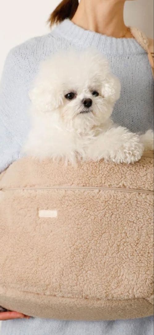 moncheri ボアスリングバッグ クッション付き