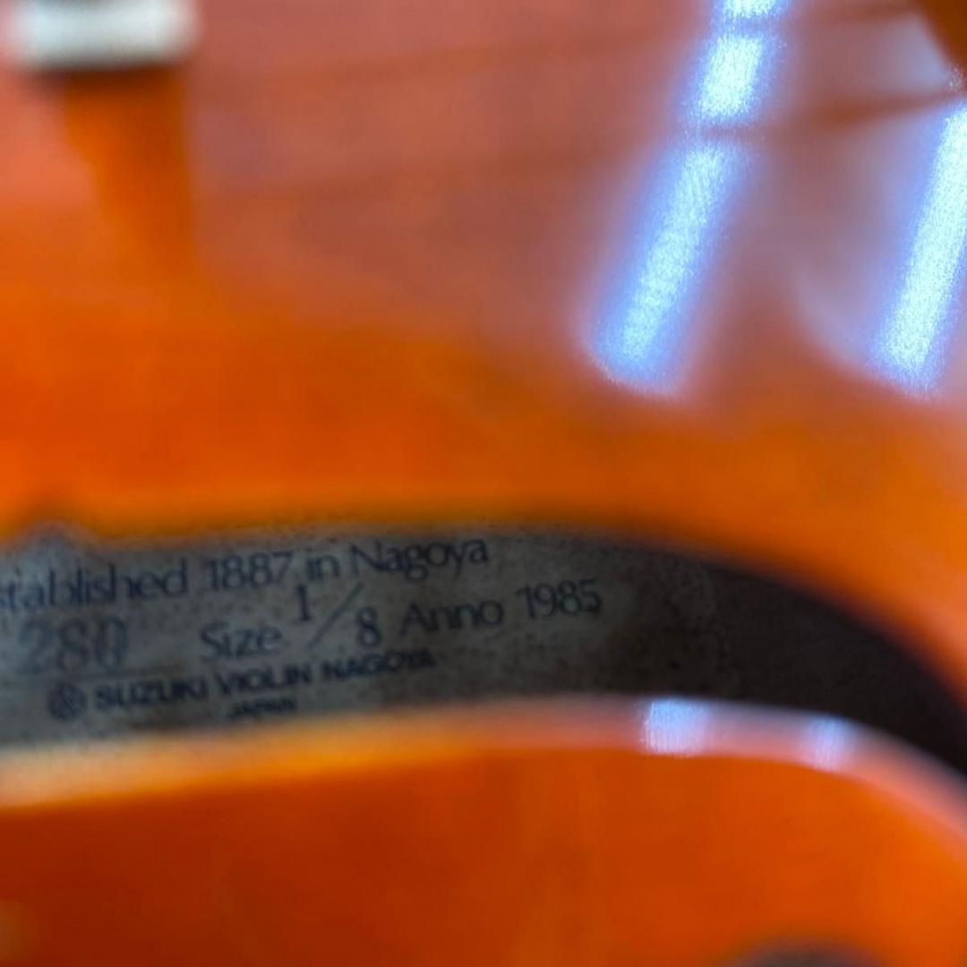 【弦新品】SUZUKI バイオリン No.280 1/8 1985年製 スズキ