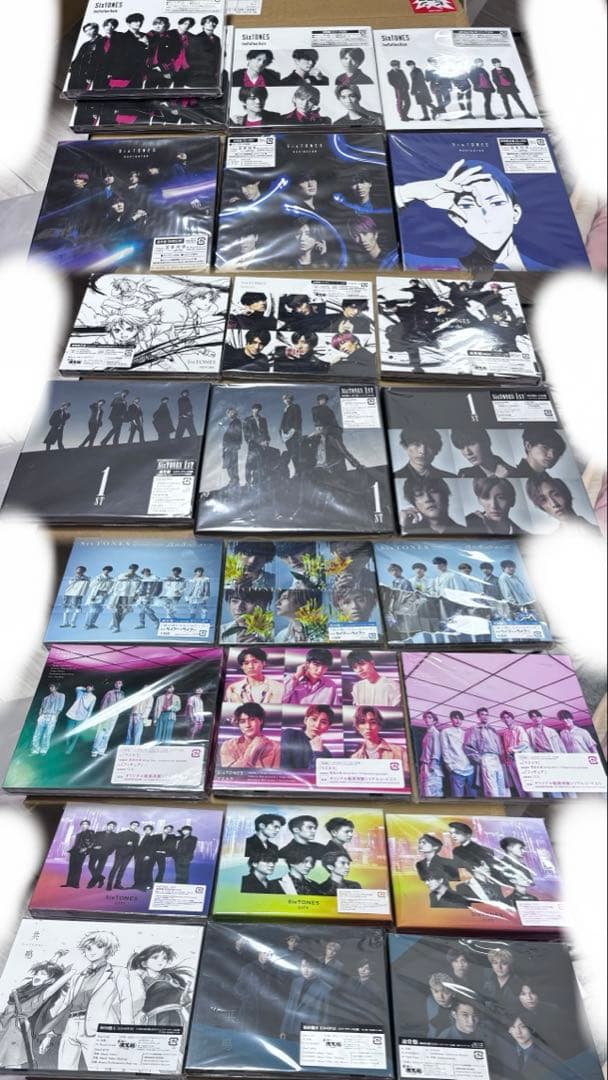 SixTONES CD DVD BluRay まとめ売り 大量セット 特典付き