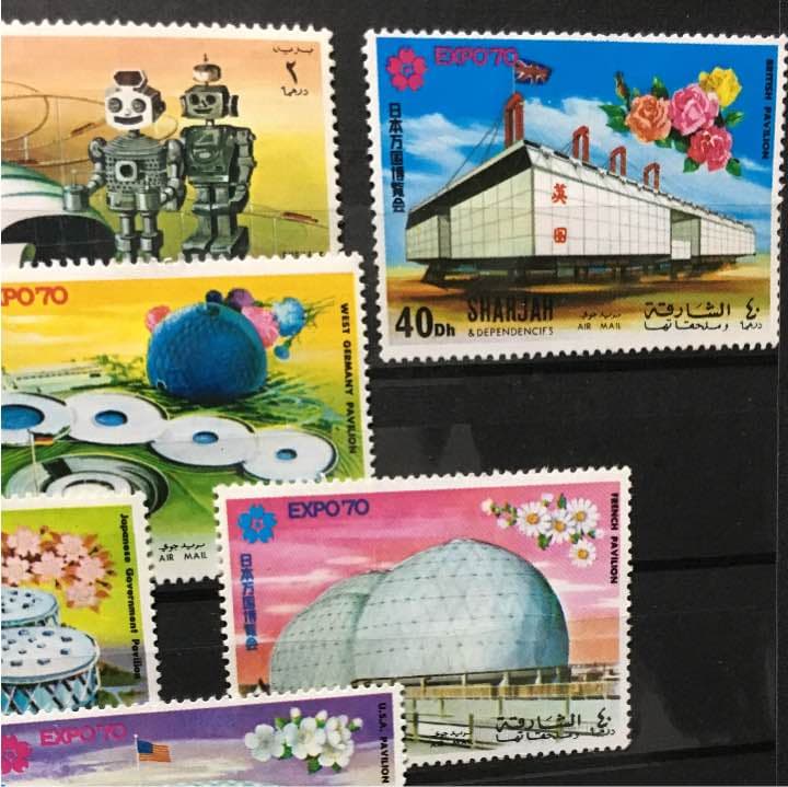 エキスポ70 未使用品 6枚セット