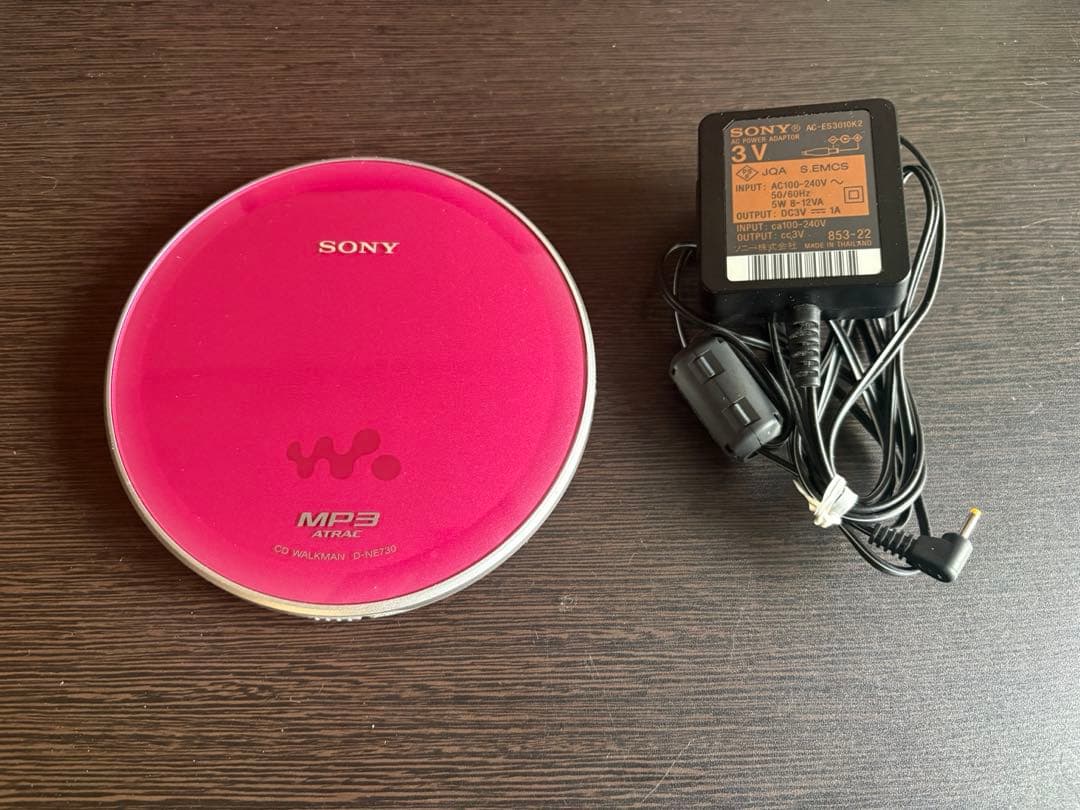 SONY WALKMAN D-NE730 ピンク CDプレイヤー ポータブル