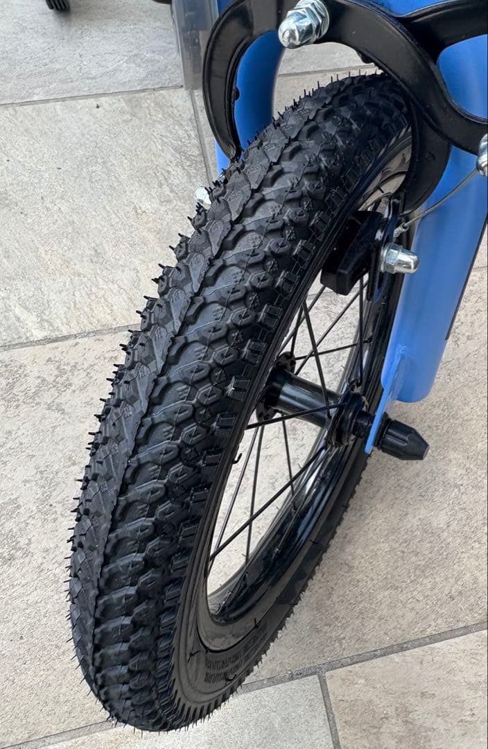 Ravi 14インチ 自転車 幼児用 キッズ 子ども用 ブルー