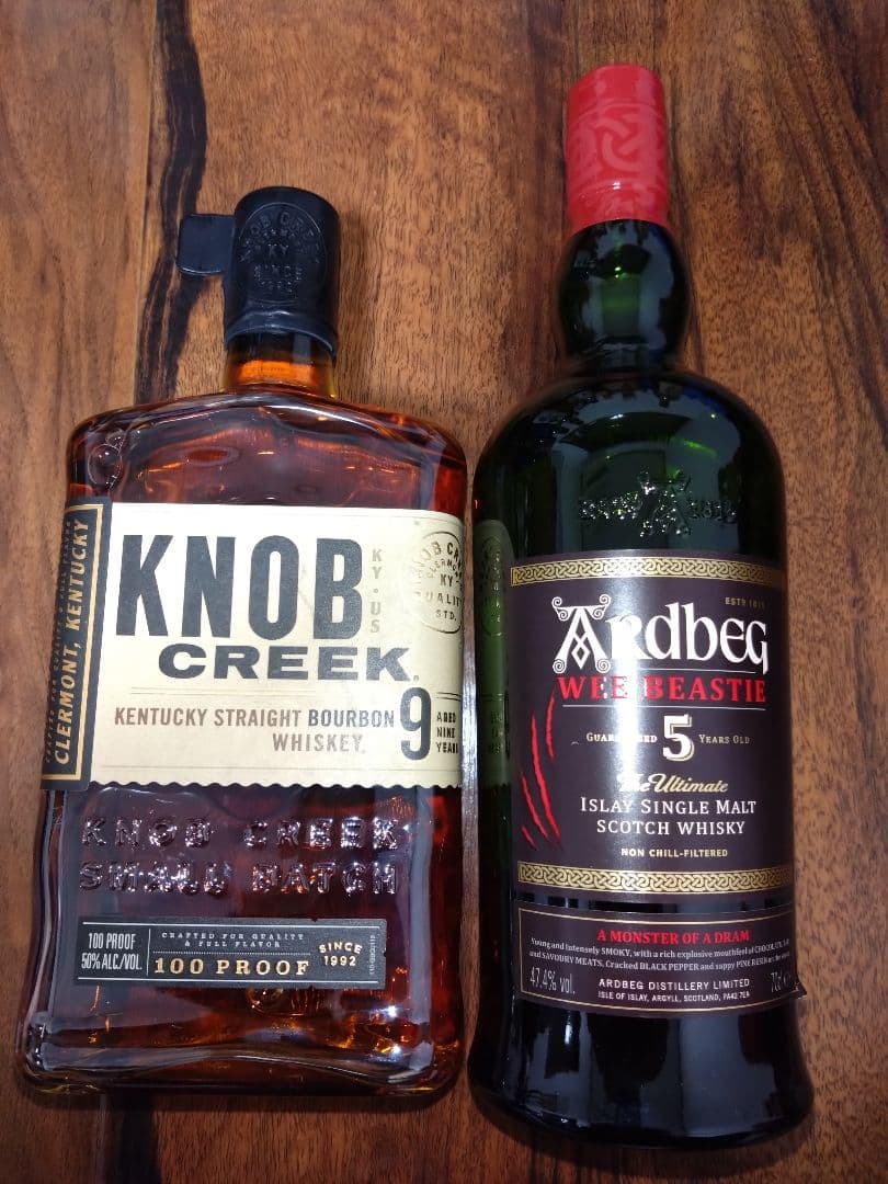 ノブクリーク９年　アードベック５年