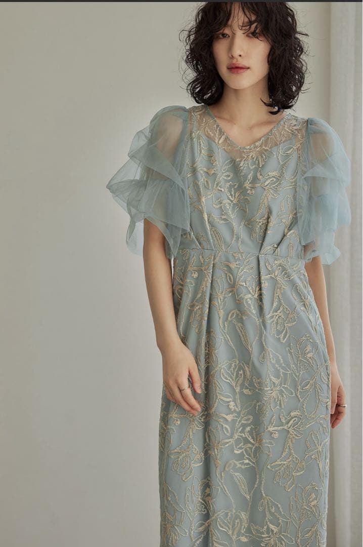 niana フラフィースリーブペンシルドレス オケージョンドレス即購入⭕️