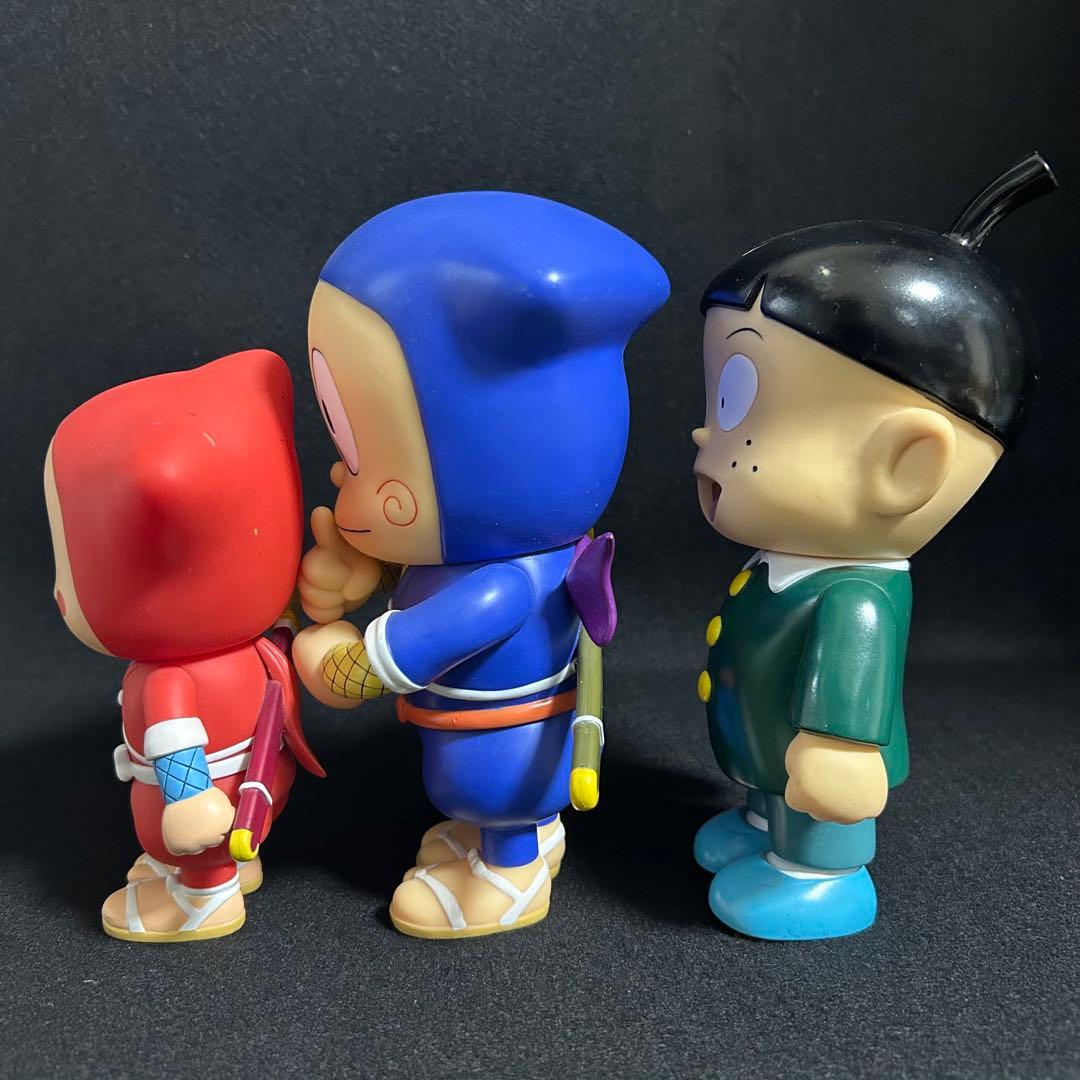忍者ハットリくん ケムマキくん シンゾウくん ソフビ 藤子不二雄 RUNA