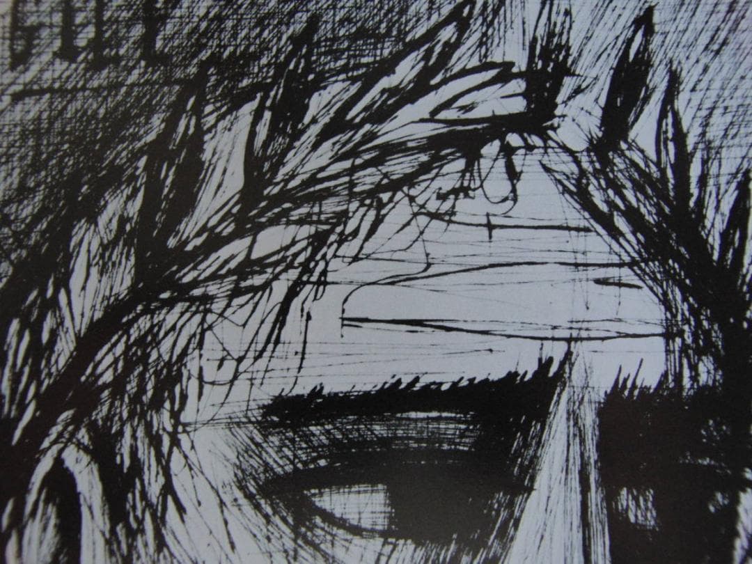 ベルナール・ビュッフェ【Virgile】希少な額装用画集より、厳選、新品額装