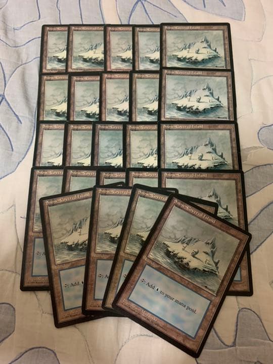 冠雪の島24枚　ICE アイスエイジ　初版　英語