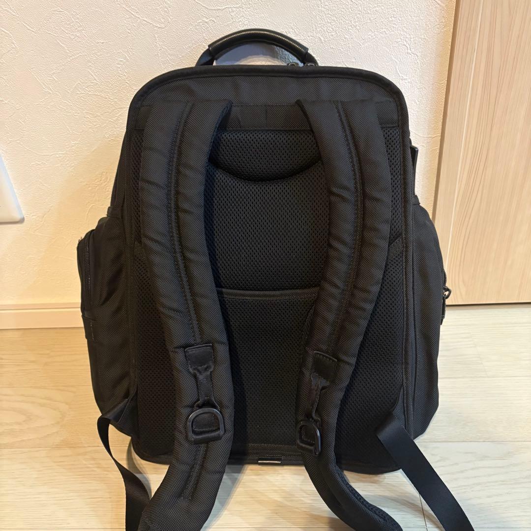 TUMI ALPHAブリーフ・パック　ビジネスバッグ ブラック