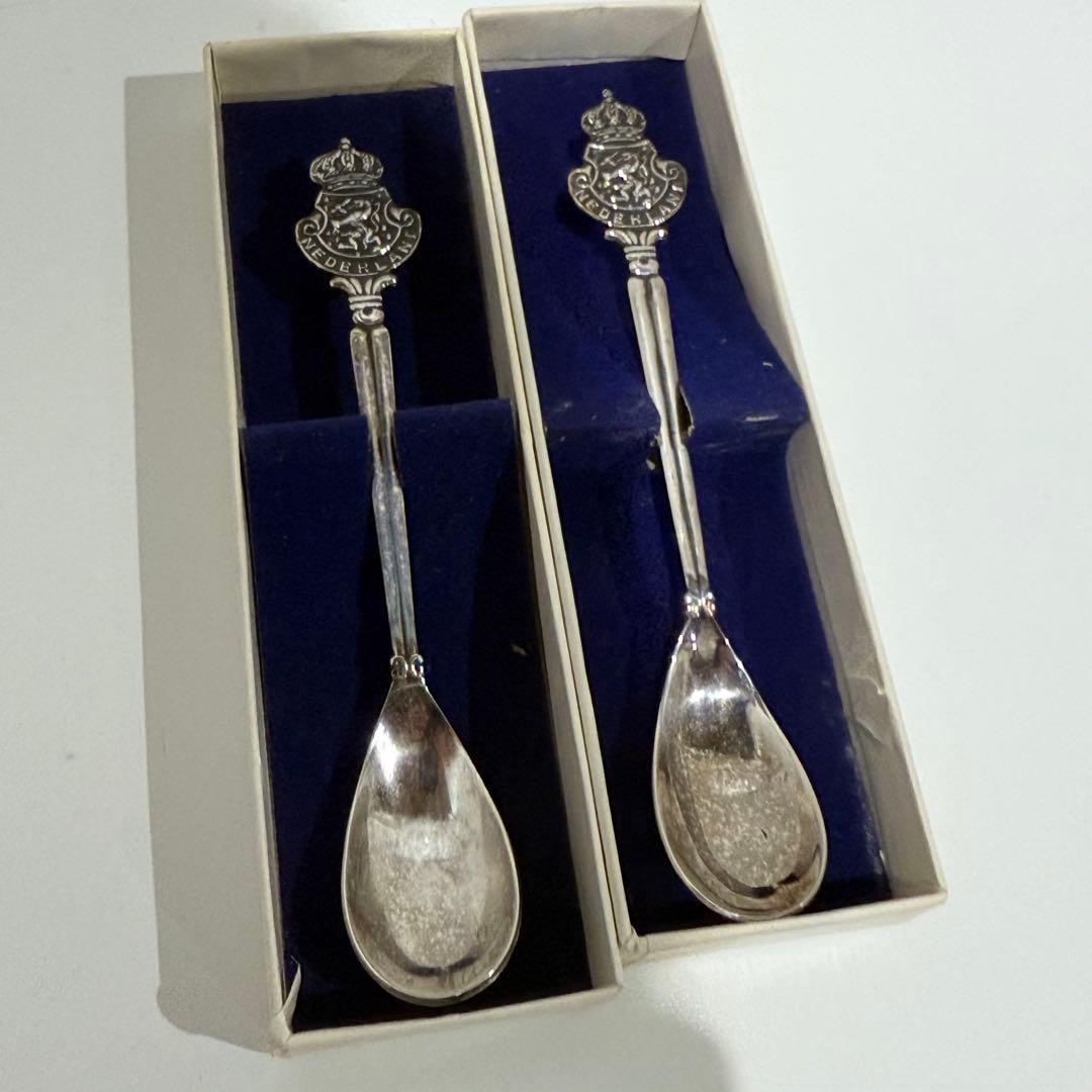 オランダ製 KELTUM ヴィンテージ スプーン　シルバー