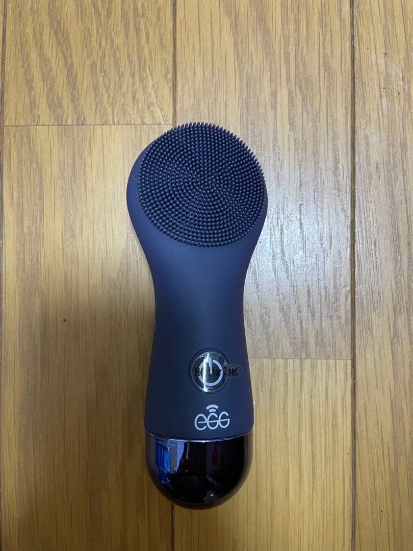 Beauty Device クレンジングデバイス　エッグ　ネイビー　洗顔器