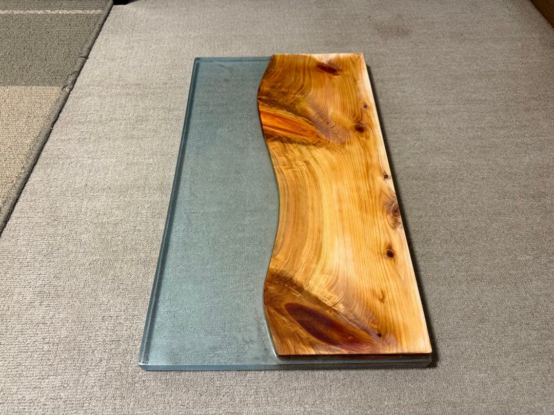 E*S様 レジンテーブル 天板 花台