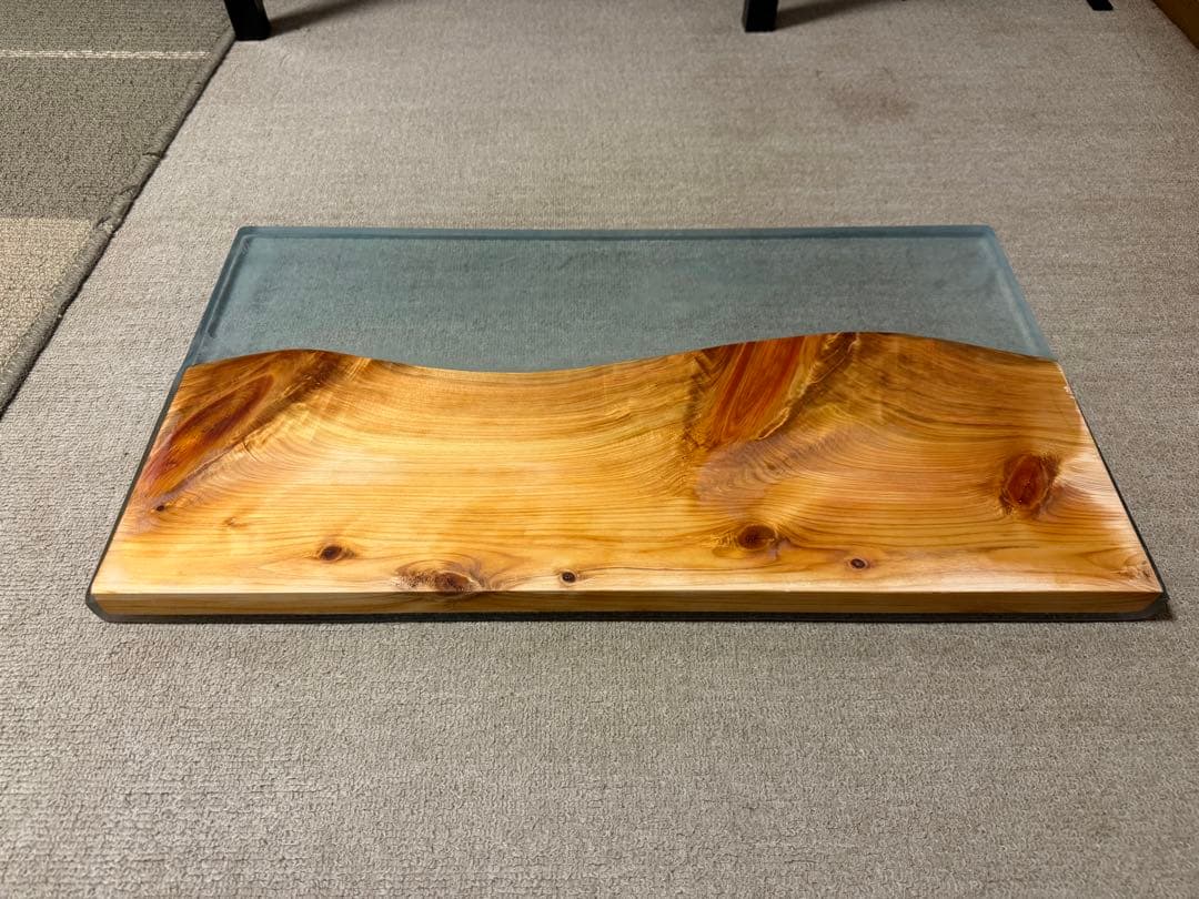 E*S様 レジンテーブル 天板 花台