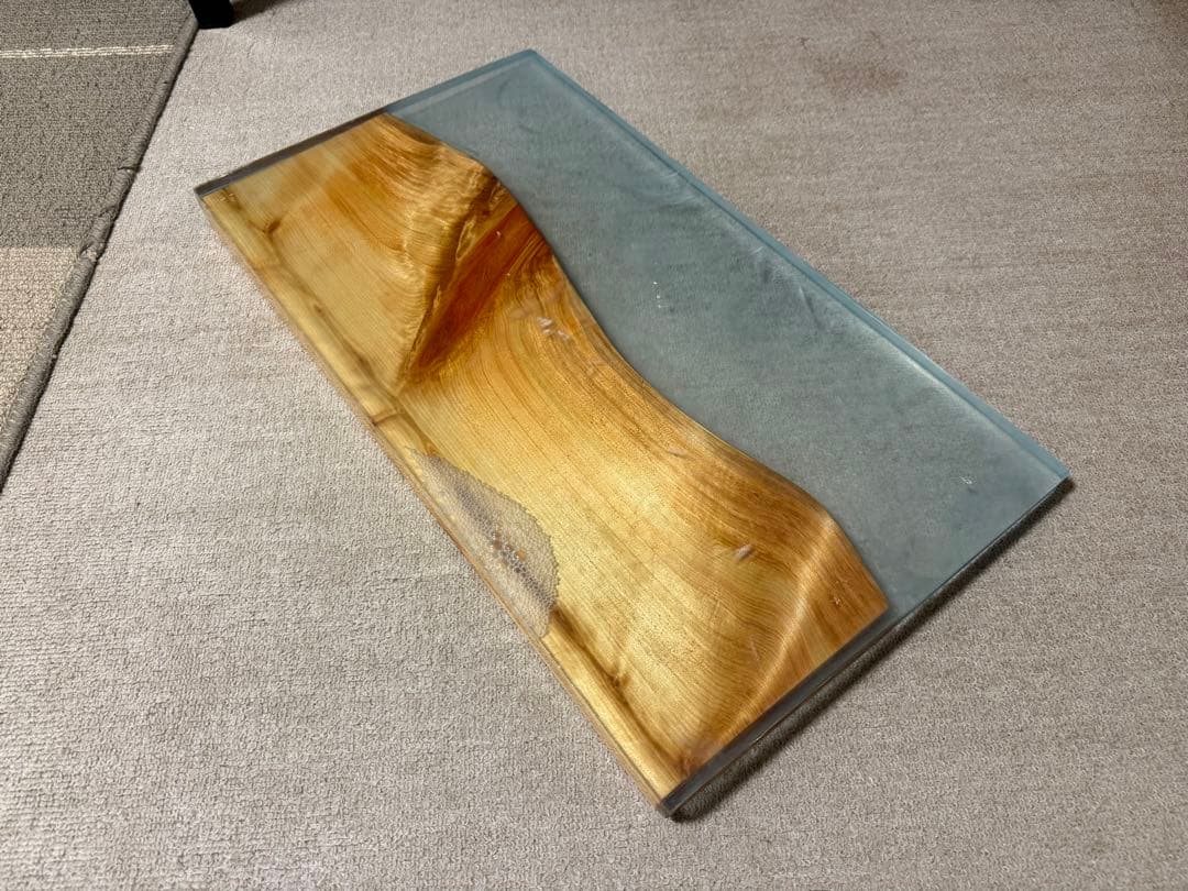 E*S様 レジンテーブル 天板 花台