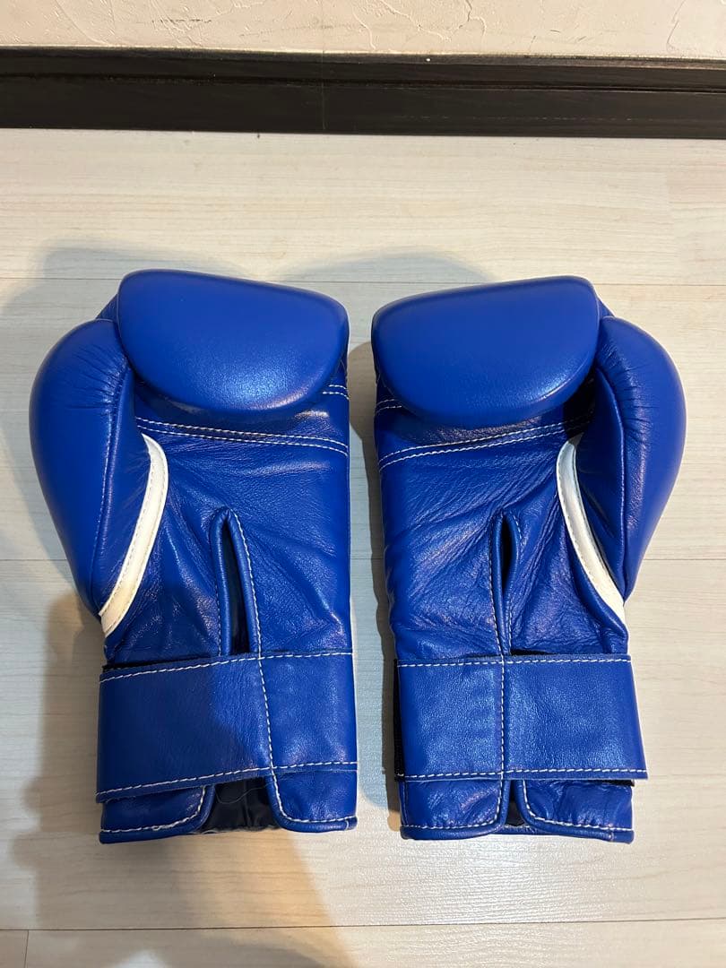 【美品】ウイニング ボクシンググローブ 12oz 青 MS-400B