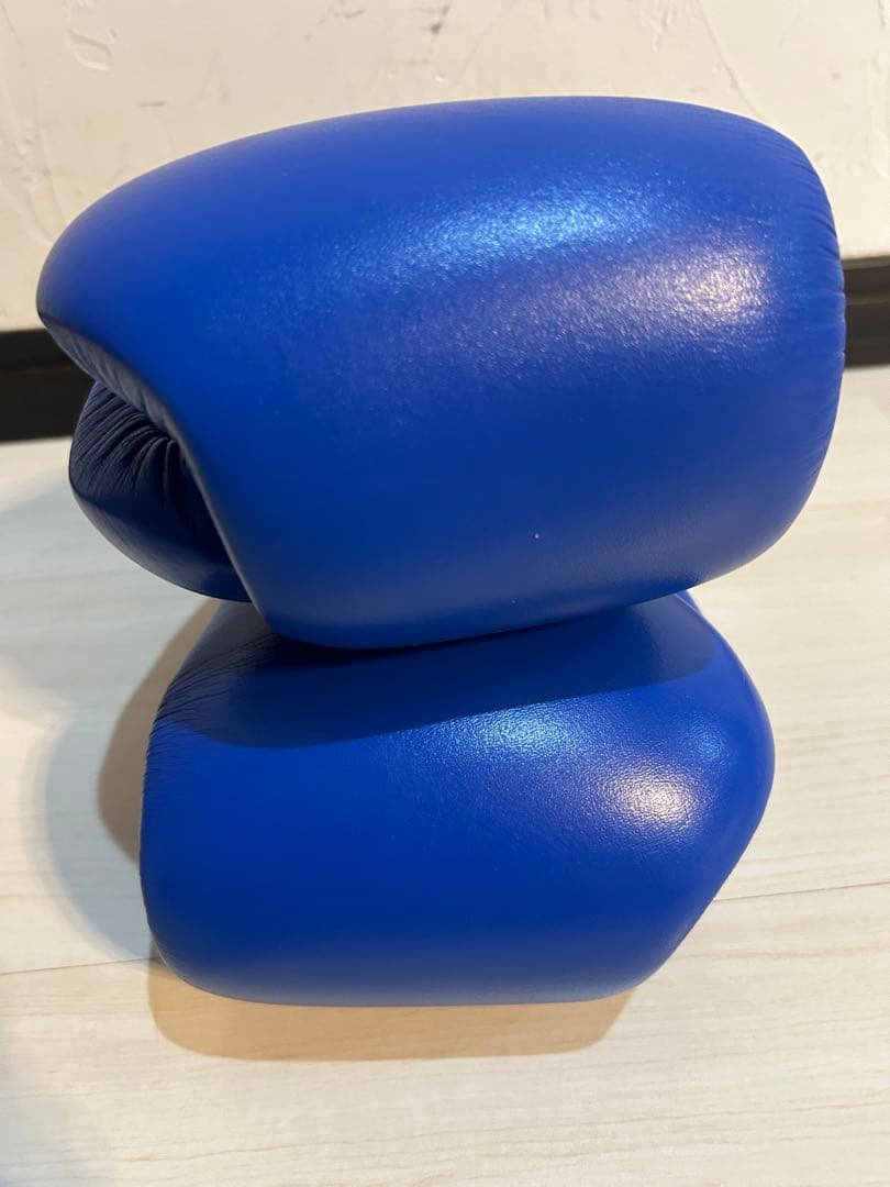 【美品】ウイニング ボクシンググローブ 12oz 青 MS-400B