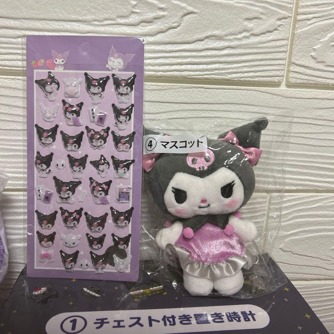 【未使用】マイメロ・クロミ　ぬいぐるみ　チェスト付き時計　ティッシュケース　大量